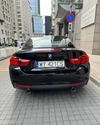 BMW Seria 4 cena 196800 przebieg: 96500, rok produkcji 2016 z Warszawa małe 121